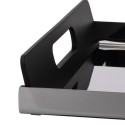 Vassily Alessi Rectangular tray with handles